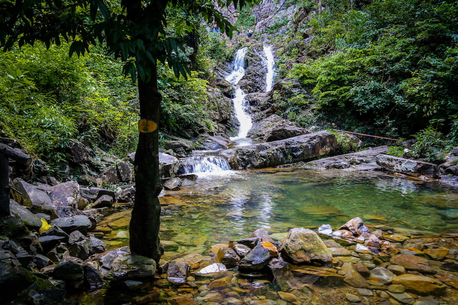 One of the waterfalls Langkawi